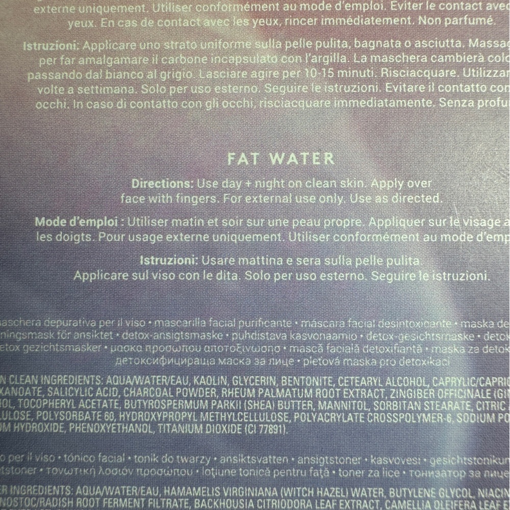 Fenty Skin Pore Essentials Set Cookies N Clean 1oz & Fat Water 1.7oz Mini Travel - Picture 4 of 9